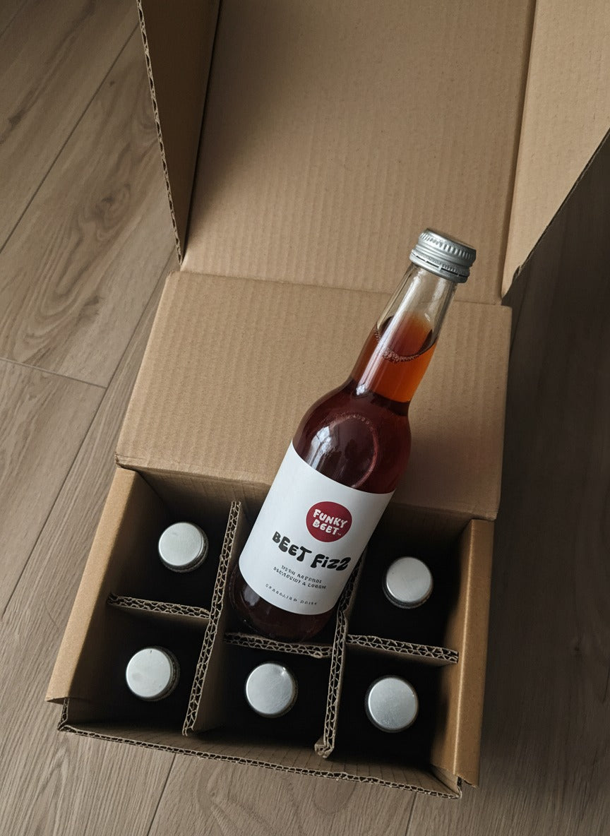 6-pack of Beet Fizz